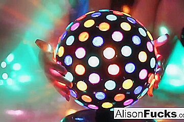 Alison Tyler – Sexy Big Boobed Disco Ball Babe Alison