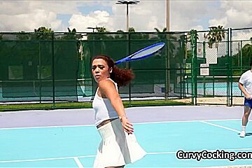 Tennis Then A Hot Fuck With Ebony Cutie