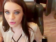 Real Naughty GF (lana Rhoades) Show On Cam Her Sex Skills Clip-15